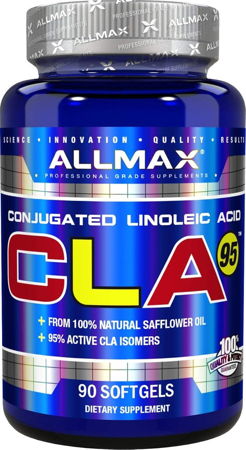 Allmax Nutrition - CLA (95% conjugated linoleic Acid) - 90 Softgels...