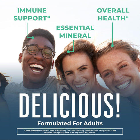 Zinc Gummies by MaryRuth's | Zinc Supplements | Immune Support Supplement | Essential Mineral | Pectin Based | Overall Health & Wellness | Ages 14...