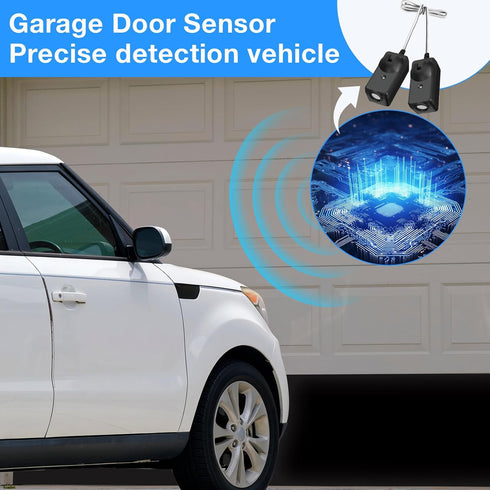 2 Pack Garage Safety Sensor Kit Garage Door Sensors 41A5034 Garage Door Openers Parts Garage Door Sensors Replacement Compatible with Liftmaster/C...