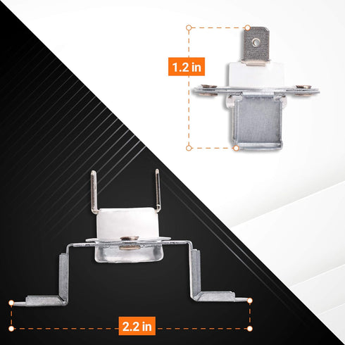 DC96-00887A & DC47-00018A Dryer Thermal Fuse and Thermostat Kit Replacement by BlueStars – Exact Fit For Whirlpool & Samsung Dryers - Replaces DC96-00887C PS4276292 PS4205217