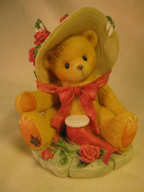 Cherished Teddie.......... Janet... Your Sweet As a Rose...