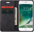 SINIANL Compatible with iPhone 7/8 Leather Case, Folio Case with Kickstand Credit Card Holder Magnetic Closure Folding Flip Book Cover for iPhone ...