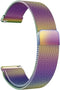 Compatible with Galaxy Watch 3 45mm/Samsung Galaxy Watch 46mm/Gear S3 Frontier/Classic Band, 22mm Stainless Steel Strap Replacement for Samsung Ga...