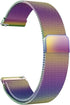 Compatible with Galaxy Watch 3 45mm/Samsung Galaxy Watch 46mm/Gear S3 Frontier/Classic Band, 22mm Stainless Steel Strap Replacement for Samsung Ga...