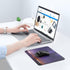 TECKNET Mouse Mat 270 x 210 x 3 mm Gaming Mouse Pad, Non-Slip Rubber Base, Waterproof Surface, Stitched Edges Mouse pad, Compatible with Laser and...