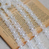 ToBeIT 15yard White Lace Ribbon Lace Trim Pattern Inelastic Embroidery for Decoration Edging Crafts Veils Costumes Table Runner Gift Box(White c)...