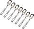 Appetizer Spoons Value Pack - 200 Silver Mini Spoons for Appetizers (Disposable)...