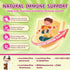 Kids Probiotic Chewable, 5 Billion CFUs Probiotics + Prebiotics For Kids Ages 3+, Kid Daily Probiotics For Digestive Health, Immune Support & Appe...