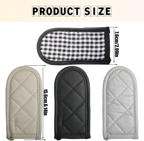 4 Pcs Hot Handle Covers, Cast Iron Skillet Handle Covers,Ultimate Heat-Resistant Cast Iron Handle Covers for Safe Cooking Non-Slip, Reusable, and ...