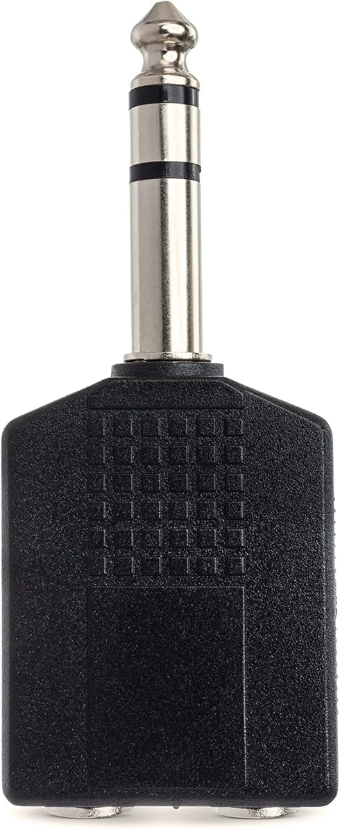 Hosa GPP-359 Dual 1/4 Inches TRS Female to 1/4 Inches TRS Male Adapter...