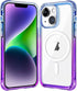 Mkeke for iPhone 14 Case for iPhone 13 Case Magnetic Purple Blue Shockproof Bumpers Cover......