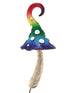 GlitZGlam Enchanted Miniature Mushroom for a Fairy Garden and Gnomes. Gnome- Fairy Garden Accessory (Rainbow)...