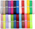 Jesep 100 Yards 5/8" Soild Grosgrain Ribbon Boutique Gift Wrapping Package Ribbon, DIY Crafts Bow Hair Headband Accessories Assorted Ribbon (5/8" ...