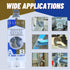 Metal Repair Magic ab Glue 100 Gram, Epoxy Glue Metal, Cold Weld Metal Repair, Crazy Glue Metal Adhesive Paste Heavy Duty, Metal bonding epoxy Put...