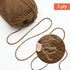 NICEEC 3 Skeins Soft Cotton Yarn 5ply Baby Cotton Yarn for Knitting Crochet Baby Weight Yarn Cotton Blend Yarn Total Length 3×220m(3×240 yds,100g×...