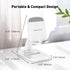Cell Phone Stand for Desk Adjustable Portable Foldable Phone Holder Cradle Dock, Compatible with iPhone 15 14 13 Pro Max Mini, 12 11 XR X 8 7 6 Pl...