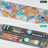 WOWBOX 6 Pack Clear Drawer Organizer Set, Acrylic Drawer Storage Trays, Storage Bins for Makeup, Cosmetics, Jewelries, Utensils, Gadgets, Office, ...