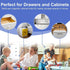 ROTOPATA Magnetic Cabinet Locks for Babies Child, Baby Proofing Safety Latch for Cabinets Drawers Cupboard Kitchen Bedroom, Adhesive or Screw Two ...