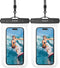 2 Pack Universal Waterproof Phone Pouch Up to 8.3"- IPX8 Cellphone Dry Case Compatible for iPhone 14 13 12 11 Pro Max SE XS Plus Samsung Galaxy A1...