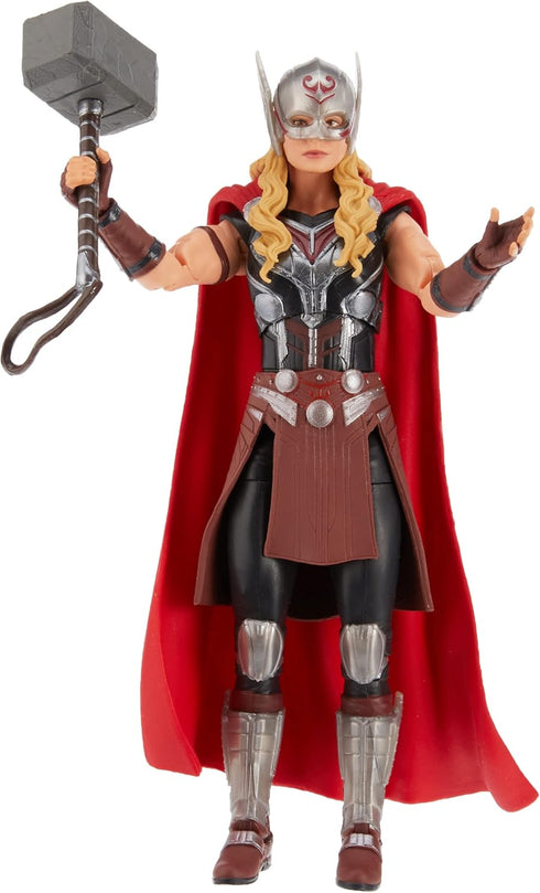 Marvel Legends Series Thor: Love and Thunder Mighty Thor Action Figure 6-inch Collectible Toy, 4 Accessories, 1 Build-A-Figure Part...