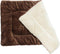 Downtown Pet Supply Medium Fleece Dog Crate Mat, Brown/Oatmeal, 29 in x 20 in...