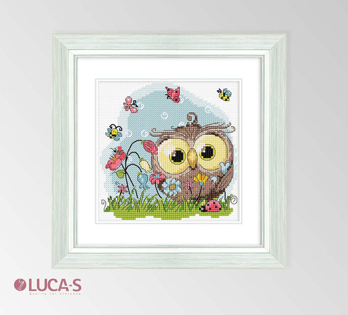 Cross Stitch Kit Luca-S - Happy Owl B1401...