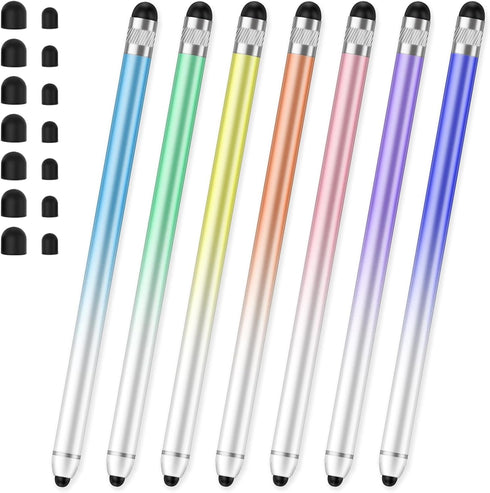 Stylus Pen for Touchscreen, Dual-end High Sensitivity Capacitive Stylus Pen for iPhone/iPad/Android/Samsung/Computer/Tablets, AmberVec Universal S...