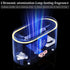 Black Flame Fire Diffuser Humidifier?7 Colors Changing Oil Diffuser?200ml Capacity Visual Water Level Line Aromatherapy Humidifier?Suitable for Li...