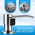 Dish Soap Dispenser for Kitchen Sink, Countertop Sink Soap Dispenser Water Pump with 47” No-Spill Extension Tube Kit Design for Kitchen Bathroom (...