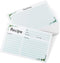 Recipe Card 4x6, 100 Count Blank Recipe Cards Double-Sided, 4x6 Recipe Cards for Bridal Shower...