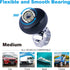 Hypersonic Steering Wheel Spinner Knob - Compatible with Standard Steering Wheels - Smooth Suicide Knob for Car, Tractor, Mower, Boat and Maneuver...