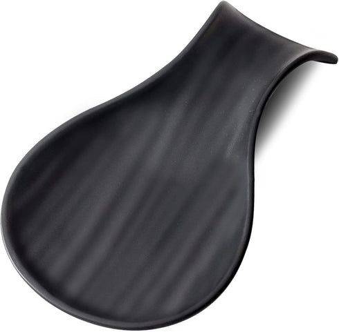 Hasense Porcelain Spoon Rest for Stove Top, 7 Inch Spoon Holder for Ladle Spatula & Tong, Large Cooking Utensil Rests for Home Kitchen Countertop ...