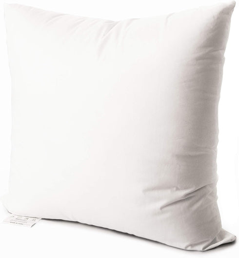 EDOW Luxury Throw Pillow Insert, Soft Fluffy Down Alternative Polyester Square Form Decorative Pillow Insert,Sham Stuffer,Cotton Cover for Sofa, C...