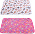Pet Blanket for Cat & Dog Sleep Mat Bed Cover Soft Warm Blanket for Hamster Puppy and Other Animals (Small, Pink+White)...