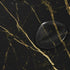ALAZA Black Gold Marble Shower Curtain Waterproof Polyester Bath Curtian with Hooks 72x72 Inch...