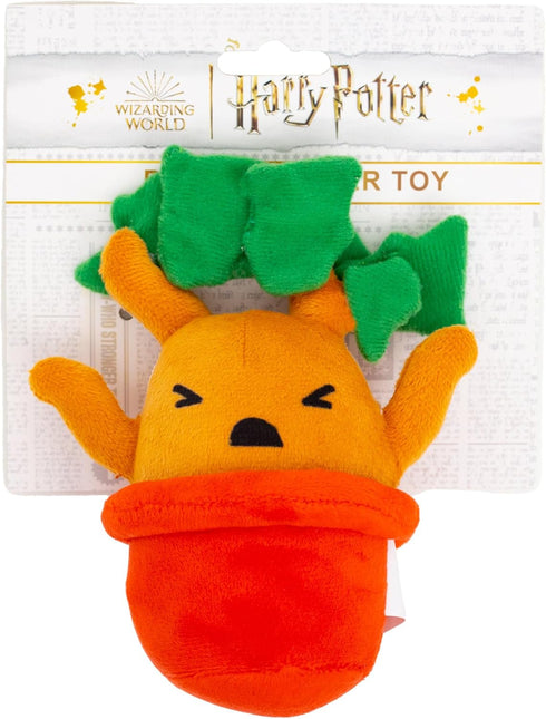 Buckle-Down The Wizarding World of Harry Potter Dog Toy, Mandrake Root Charm Pose Pet Toy, Plush...