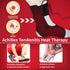 CREATRILL Heated Achilles Tendonitis/Plantar Fasciitis Foot Ankle Wrap With 3 Level Controller, Pad for moist heat Therapy, injuries Pain Relief f...