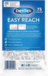 DenTek Complete Clean | Easy Reach Angled Floss Picks | No Break & No Shred Floss | Designed for Hard to Reach Molars | Y-Shaped Pick | 75 Count i...