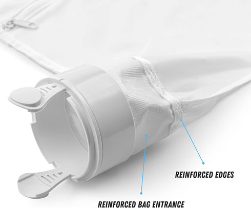 Polaris 280 Filter Bag Fine Mesh Replacement, Zippered All Purpose K13 Pool Cleaner Filter (2 Pack)...