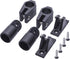 Boat Bimini Top Fittings Hardware,Black Nylon Marine Bimini Top Fittings,Awning Hardware Accessories 6 Set,Include 2 Pcs Boat Jaw Slide,2 Pcs Eye ...