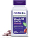 Natrol Fast Dissolve Vitamin D3 2,000 IU, Dietary Supplement for Bone and Joint Health, Bone Support Supplement, 90 Tablets, 90 Day Supply...