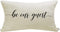 Meekio Farmhouse Pillow Covers with Be Our Guest Quote 12" x 20" Farmhouse Rustic Décor Lumbar Pillow Covers with Saying Guest Room Décor...