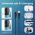 Mornwell Water Dental Flosser Teeth Pick, Portable Cordless Water Flossers Oral Irrigator 300ML Water Tank Rechargeable Home Travel Lrrigation Cle...