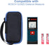 co2CREA Hard Case compatible with Bosch GLM 20 Compact Blaze 65' Distance Measure (Black Case + Inside Blue + Blue Zipper)...