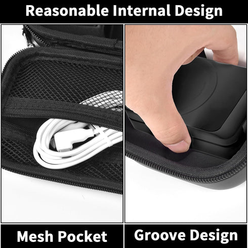 Case Compatible with Anker MagSafe Charger MagGo 3in1 Charging Station, 15W Wireless Magnetic Stand Storage for Apple Watch Charger, Power Bank Ho...