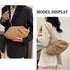 Straw Clutch Purse for Women Cloud Dumpling Pouch Beach Crossbody Shoulder Bag Summer Beach Clutch Woven Handbag...