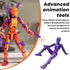 MIGESS(Assembly Completed 3D Printed and Multi-Jointed Action Figure,Multi-Jointed and 3D Printed Robot,Desktop Decorations for Action Figures for...