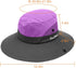 IYEBRAO 2 Pieces Kids Sun Hat with Ponytail Hole UPF 50 Summer Cap for Girls Beach ? Fishing...