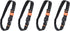 GEAR AID Utility Straps with Side-Release Buckle, Secure and Compress Camping, Biking, Hunting, Boating Gear, Multiple Sizes...
