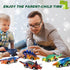 Mchochy 6 Pack Painting Dinosaur Pull Back Car Toys Arts and Crafts for Kids Age 3-12, DIY Dinosaur Painting Kits for Boys Girls Kids Christmas Pa...